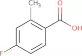 4-Fluoro-2-methylbenzoic acid