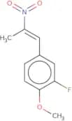 3'-Fluoro-4'-methoxy-β-methyl-β-nitrostyrene