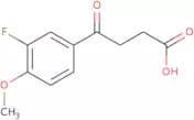 3-(3-Fluoro-4-methoxybenzoyl)propionic acid