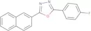2-(4-Fluorophenyl)-5-(2-naphthyl)-1,3,4-oxadiazole
