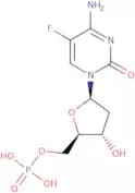 2'-Deoxy-5-fluorocytidine 5'-monophosphate