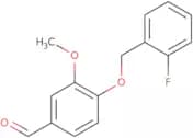 4-[(2-Fluorobenzyl)Oxy]-3-Methoxybenzaldehyde