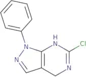 6-Chloro-1-phenyl-1H,4H,5H-pyrazolo[3,4-d]pyrimidine