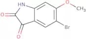 5-Bromo-6-methoxy-1H-indole-2,3-dione