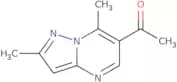 1-{2,7-dimethylpyrazolo[1,5-a]pyrimidin-6-yl}ethan-1-one