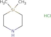 4,4-Dimethyl-1,4-azasilinane hydrochloride