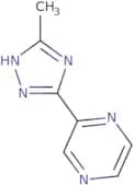 2-(3-Methyl-1H-1,2,4-triazol-5-yl)pyrazine