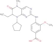 (R)-4-(8-Cyclopentyl-7-ethyl-5-methyl-6-oxo-5,6,7,8-tetrahydro-pteridin-2-ylamino) -3-methoxy-benz…
