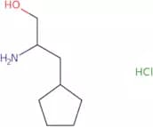2-Amino-3-cyclopentylpropan-1-ol hydrochloride