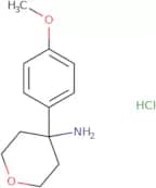 4-(4-Methoxyphenyl)oxan-4-amine hydrochloride