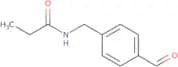 N-[(4-Formylphenyl)methyl]propanamide