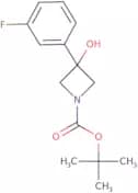 tert-Butyl 3-(3-fluorophenyl)-3-hydroxyazetidine-1-carboxylate