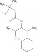 tert-Butyl N-(1-amino-1-cyclohexyl-3-methylbutan-2-yl)carbamate