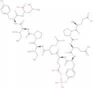 H-Glu-Pro-Gln-Tyr(PO3H2)-Glu-Glu-Ile-Pro-Ile-Tyr-Leu-OH