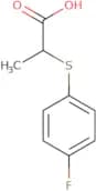 2-[(4-Fluorophenyl)sulfanyl]propanoic acid
