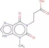 3-(3-Methyl-2,6-dioxo-2,3,6,9-tetrahydro-1H-purin-1-yl)propanoic acid