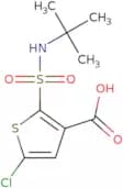 2-(tert-Butylsulfamoyl)-5-chlorothiophene-3-carboxylic acid
