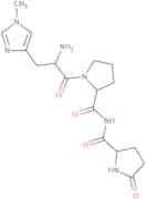 (His(1-Me)2)-TRH Pyr-His(1-Me)-Pro-NH2