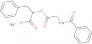 O-Hippuryl-DL-b-phenyllactic acid sodium salt