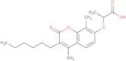 2-[(3-Hexyl-4,8-dimethyl-2-oxo-2H-chromen-7-yl)oxy]propanoic acid