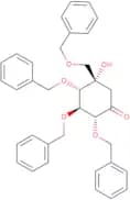 (2R,3S,4S,5S)-5-Hydroxy-2,3,4-tris(phenylmethoxy)-5-[(phenylmethoxy)methyl]-cyclohexanone