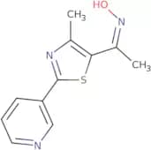 1-(Hydroxyimino)-1-(5-methyl-3-(3-pyridyl)(2,4-thiazolyl))ethane
