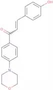 3-(4-Hydroxyphenyl)-1-(4-morpholin-4-ylphenyl)prop-2-en-1-one