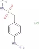 4-Hydrazino-N-methyl benzene methanesulfonamide, hydrochloride (1:1)
