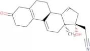 (17α)-17-Hydroxy-3-oxo-19-norpregna-5(10),9(11)-diene-21-nitrile