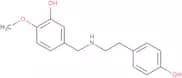 N-(p-Hydroxyphenethyl)-N-(3-hydroxy-4-methoxy)benzylamine