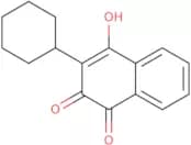 2-Hydroxy-3-cyclohexyl-1,4-naphthoquinone
