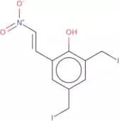 2-Hydroxy-3,5-diiodomethylnitrostyrene