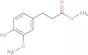 β-(4-Hydroxy-3-methoxyphenyl)propionic acid methyl ester
