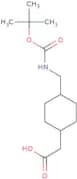 2-[(1R,4R)-4-({[(tert-Butoxy)carbonyl]amino}methyl)cyclohexyl]acetic acid