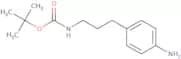 tert-Butyl N-[3-(4-aminophenyl)propyl]carbamate