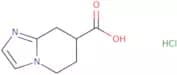 5H,6H,7H,8H-Imidazo[1,2-a]pyridine-7-carboxylic acid hydrochloride