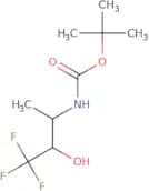 tert-Butyl N-(4,4,4-trifluoro-3-hydroxybutan-2-yl)carbamate