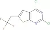 2,4-Dichloro-6-(2,2,2-trifluoroethyl)thieno[2,3-d]pyrimidine