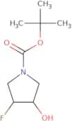 cis-tert-Butyl 3-fluoro-4-hydroxypyrrolidine-1-carboxylate