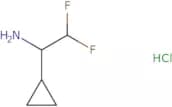 (1S)-1-Cyclopropyl-2,2-difluoroethan-1-amine hydrochloride