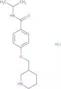 N-Isopropyl-4-(piperidin-3-ylmethoxy)benzamide hydrochloride