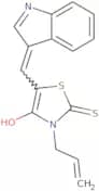 5-(indol-3-ylmethylene)-3-prop-2-enyl-2-thioxo-1,3-thiazolidin-4-one
