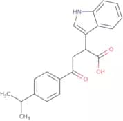 2-Indol-3-yl-4-(4-isopropylphenyl)-4-oxobutanoic acid