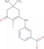 2-Iodo-5,5-dimethyl-3-((3-nitrophenyl)amino)cyclohex-2-en-1-one