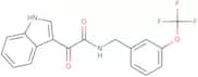 2-Indol-3-yl-2-oxo-N-((3-(trifluoromethoxy)phenyl)methyl)ethanamide