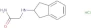 2-(Indenylamino)acetamide, hydrochloride salt