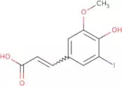 3-(5-Iodo-4-hydroxy-3-methoxy)cinnamic acid