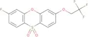 3-Fluoro-7-(2,2,2-trifluoroethoxy)phenoxathiine 10,10-dioxide