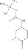 tert-Butyl N-(3-iodo-4-oxocyclohex-2-en-1-yl)carbamate
