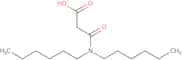2-(Dihexylcarbamoyl)acetic acid